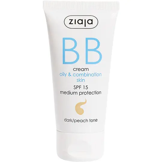 BB Cream pentru Ten Gras si Mixt SPF15 - Dark/Peach 50ml