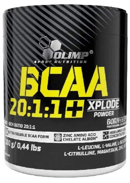 BCAA 20:1:1, grapefruit, 200 g, Olimp