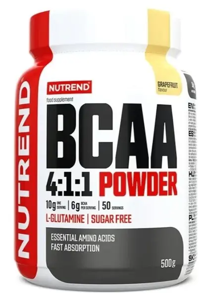 BCAA 4:1:1 Powder, grapefruit, 500 g, Nutrend