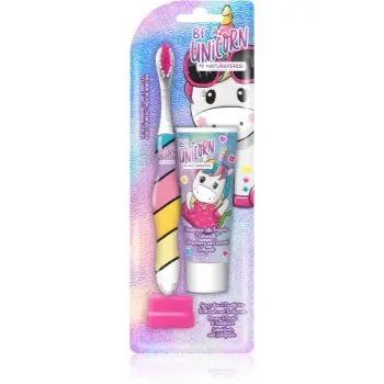 Be a Unicorn Oral Care Set set pentru îngrijirea dentară pentru copii