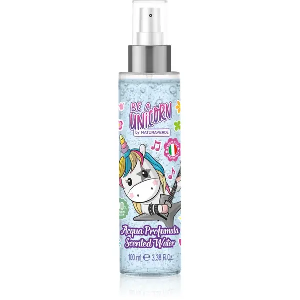 Be a Unicorn Water Scent Glitter Eau de Parfum pentru copii 100 ml