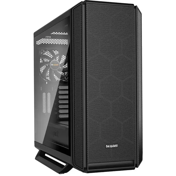 Be quiet! Carcasa PC BE QUIET! Silet Base 802 BGW39, USB 3.2 Gen 2 Type C, fara sursa, Negru