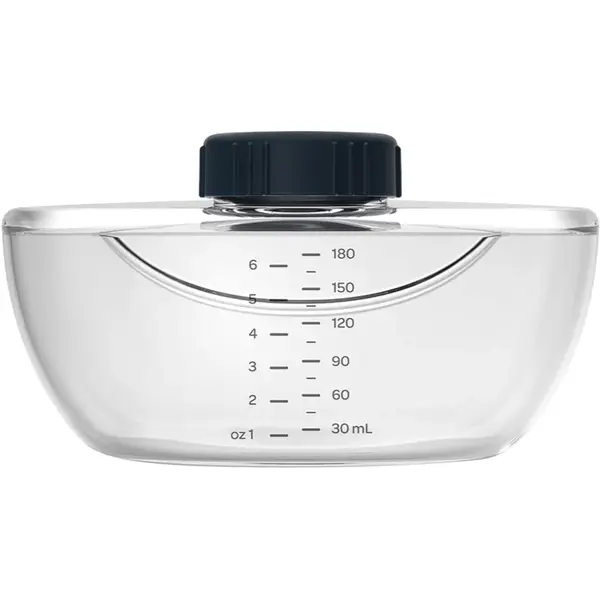 Beaba Breast Milk Collection and Storage Bottle biberon pentru păstrarea laptelui matern Hands-Free Breast Pump 180 ml