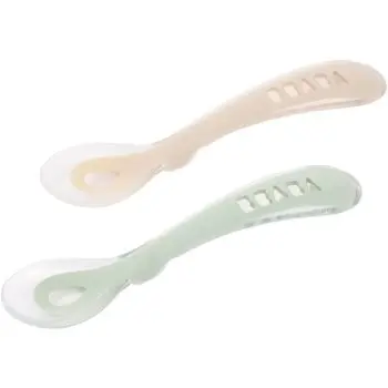 Beaba Silicone Spoon Set linguriță