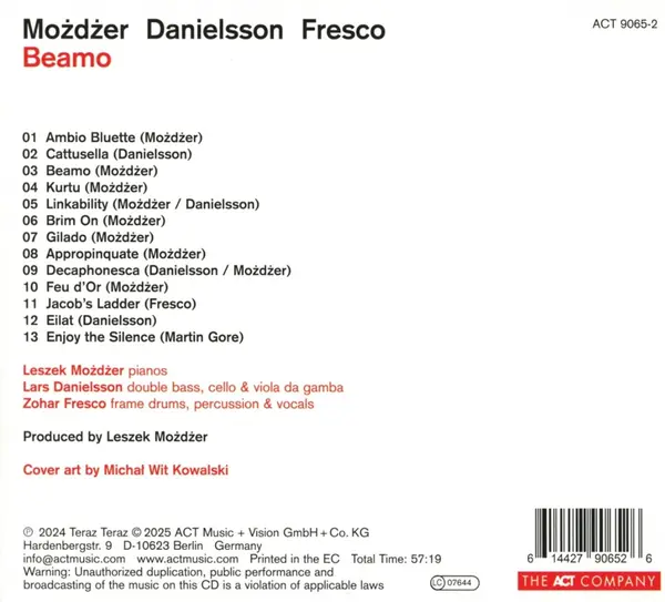 Beamo | Leszek Mozdzer, Lars Danielsson, Zohar Fresco