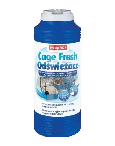 BEAPHAR Cage Fresh Odorizant pentru cuști de animale mici 600 g