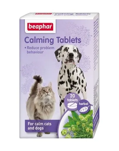 BEAPHAR Calming tablete cu efect antistres caini si pisici 20 tab.