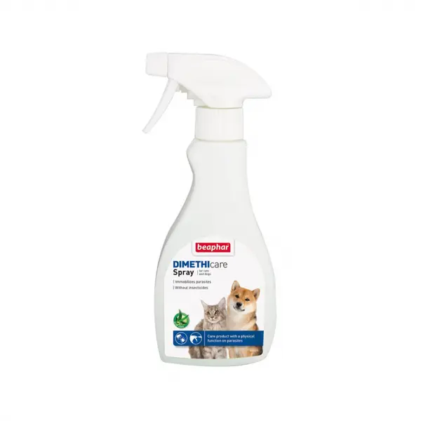 Beaphar Dimethicare Spray Antiparazitar pentru Caini si Pisici, 250 ml