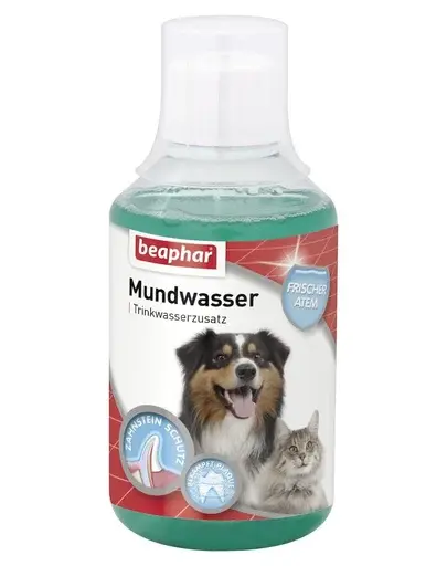BEAPHAR Mundwasser 250 ml lichid igiena orala si dentara pentru csini si pisici