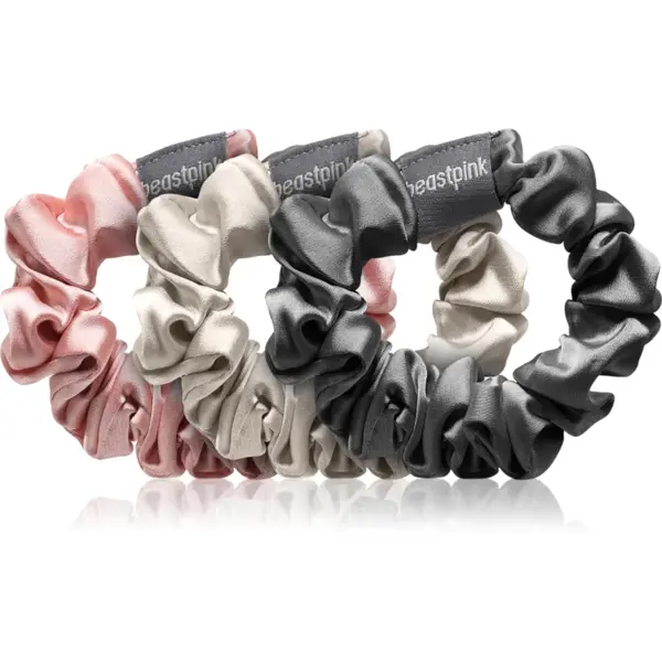 BeastPink Mix Satin Elastice pentru par
