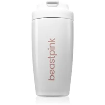 BeastPink Thermo Mug cană termoizolantă cu pai