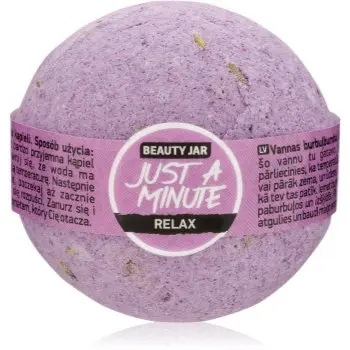 Beauty Jar Just A Minute Relax bombă de baie cu lavanda