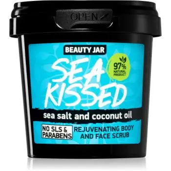 Beauty Jar Sea Kissed Peeling pentru fata si corp cu sare de mare