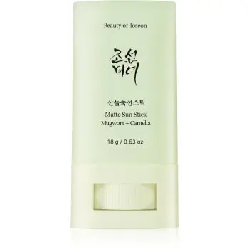 Beauty of Joseon Matte Sun Stick Mugwort + Camelia baton cu protectie solara SPF 50+