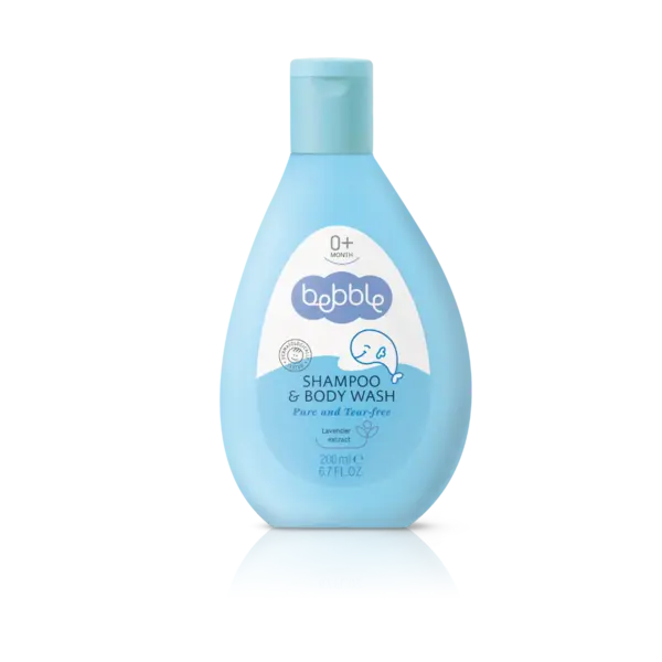 Bebble sampon si gel pentru baita 2 in 1, 200ml