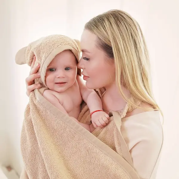 BebeHug - prosop pentru bebeluși, Hands-free, frotir 100% bumbac