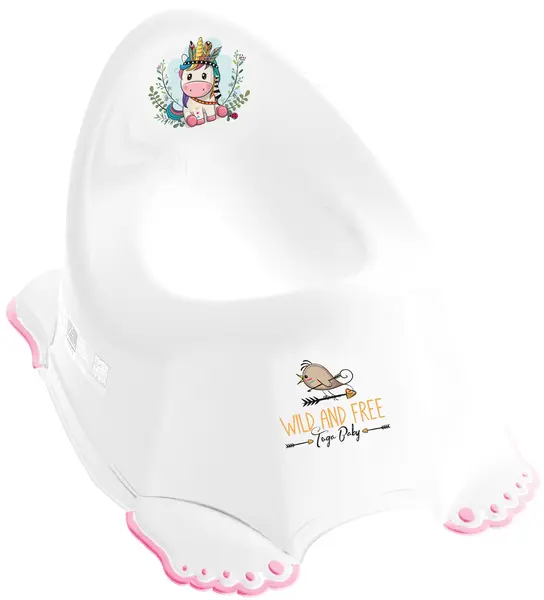 Bebelușul Anatomical Potty Tega Baby - Wild & Free, Unicorn