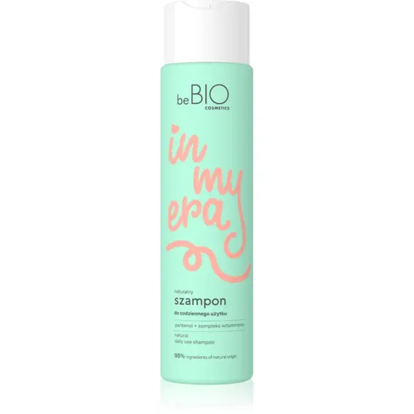 beBIO In My Era Natural Daily Use Sampon de curatare zi de zi. 300 ml