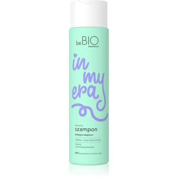 beBIO In My Era Natural Volumizing șampon cu efect de volum pentru părul fin 300 ml
