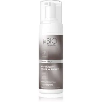 beBIO Natural Foam Toner Cold Brown spuma tonica pentru păr