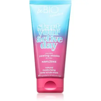 beBIO Start Your Active Day exfoliant de corp hidratant