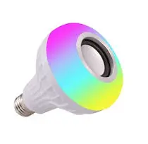Bec Bluetooth colorat E27 cu sincronizare muzicala wireless cu control prin aplicatie