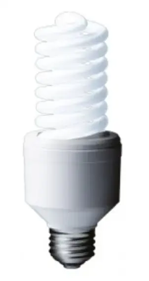 Bec economic Panasonic putere lampa 24W, echivalent pentru incandescenta 105W, EFD24E282V