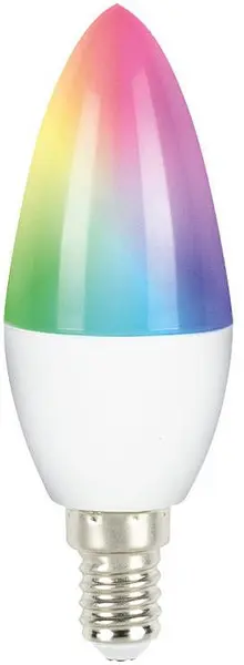 Bec inteligent Forever light - Tuya LED RGB, 5.5W, E14, C37