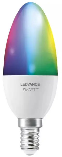 Bec inteligent Ledvance - SMART+, 4.9W, E14, B40, RGB, dimmer