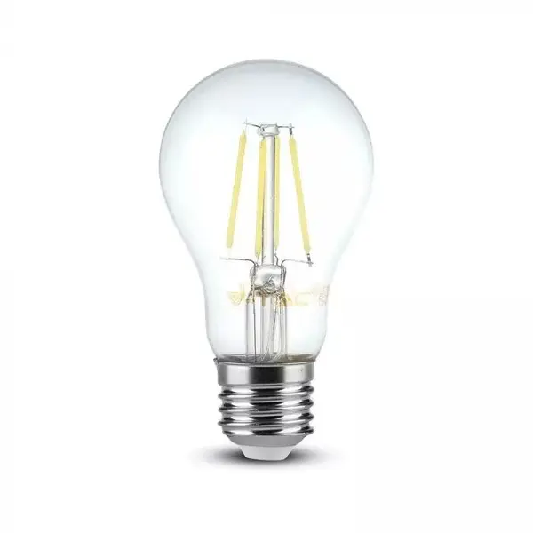 Bec LED - 4W Filament Patent E27 A60, Alb cald Dimabil