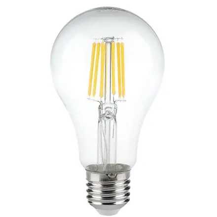 Bec LED A60 E27 10W cu filament 4000K V-TAC SKU-214411