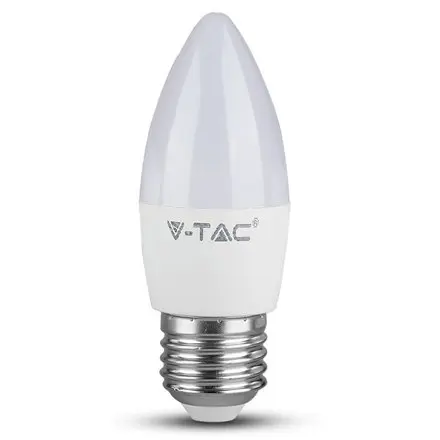 Bec LED E27 4.5W 3000K alb cald V-TAC SKU-2143421