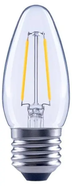 Bec LED Osram - Classic Filament, E27, B40, 2700K, 470 lm