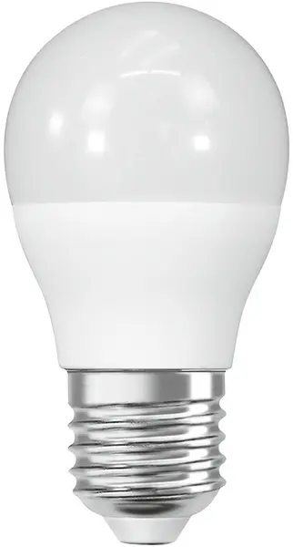 Bec LED Osram - LED Value, P40 4.9W, E27, 3000K, 470 lm