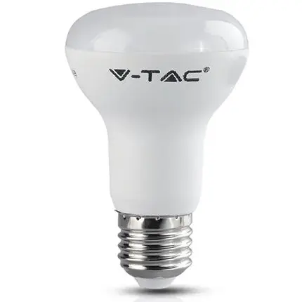 Bec LED R63 E27 8.5W 3000K alb cald, cip Samsung V-TAC SKU-21141