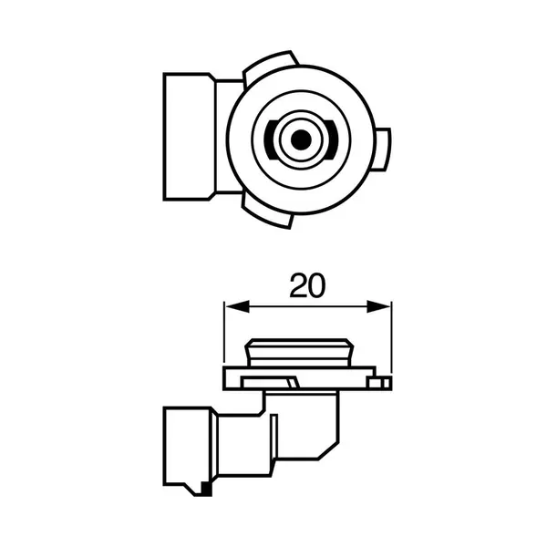 bec,lumini de stationare BOSCH 1 987 302 083