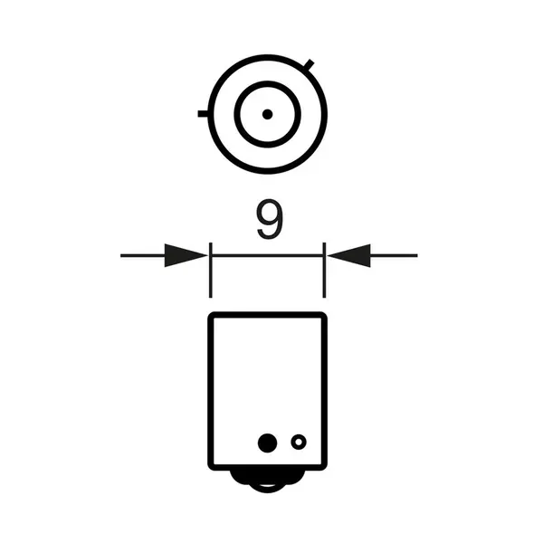 Bec, semnalizator BOSCH 1 987 302 264