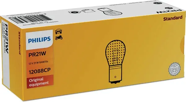 Bec Stop Frana Pr21W 12V Set 10 Buc Vision Philips