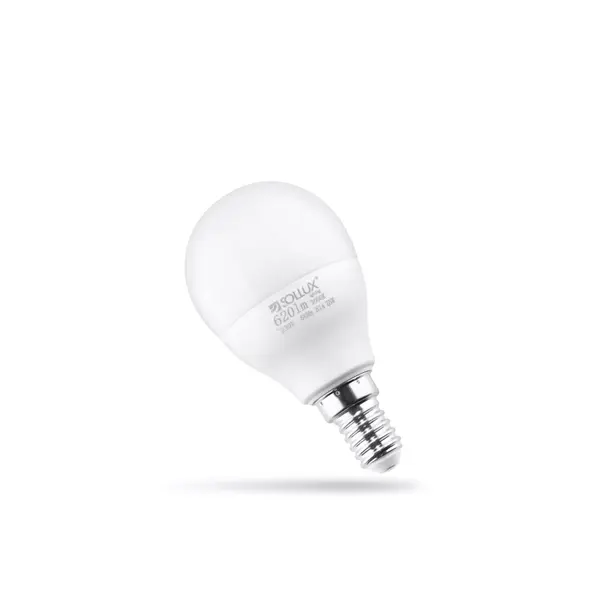 Bec Zarowka E14 3000K 620 lumeni 4.5x4.5x8.9 cm