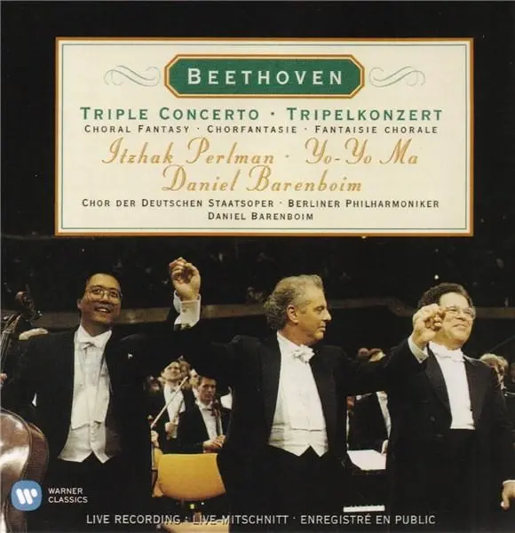 Beethoven: Triple Concerto & Choral Fantasy | Ludwig Van Beethoven, Itzhak Perlman