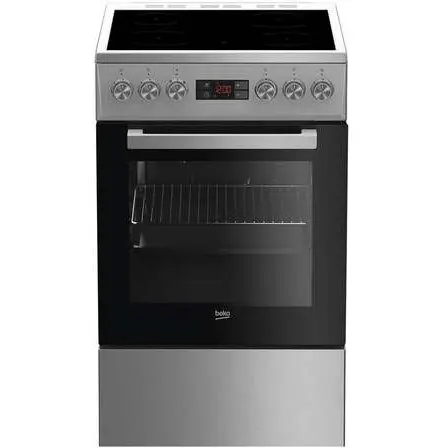 Beko Aragaz Beko FSM57300GX Ceramic, Clasa A, Inox