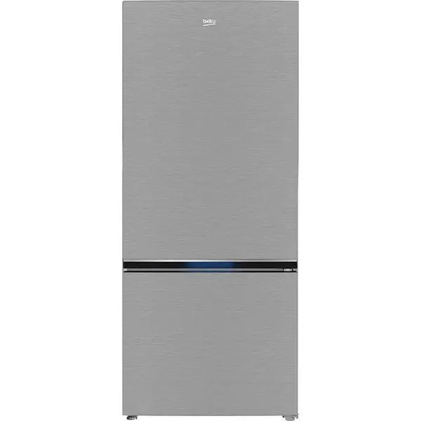 Beko Combina frigorifica Beko B3RCNE594HXB, 551L, Clasa E, H 187 cm, argintiu