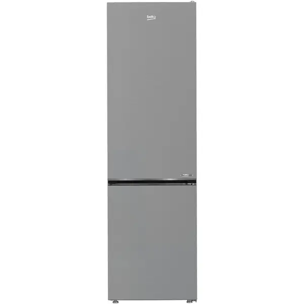 Beko Combina frigorifica Beko B7RCNA408HXP, AeroFLow, HarvestFresh, 355 l, H 203.5 cm, Clasa A, Argintiu