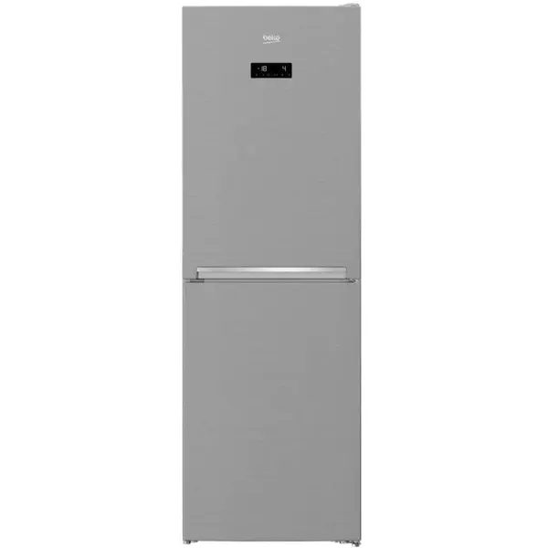 Beko Combina frigorifica Beko RCNA386E40ZXBN, 358L, Clasa E, H 203 cm, Argintiu