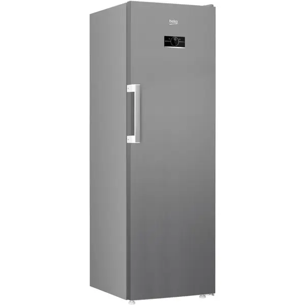 Beko Congelator Beko B5RFNE314XB, 286 l, 8 sertare, Clasa E, No Frost, Compresor ProSmart Inverter, Compartiment MaxStore, Usi reversibile, Rafturi usa, H 186,5 cm, Argintiu