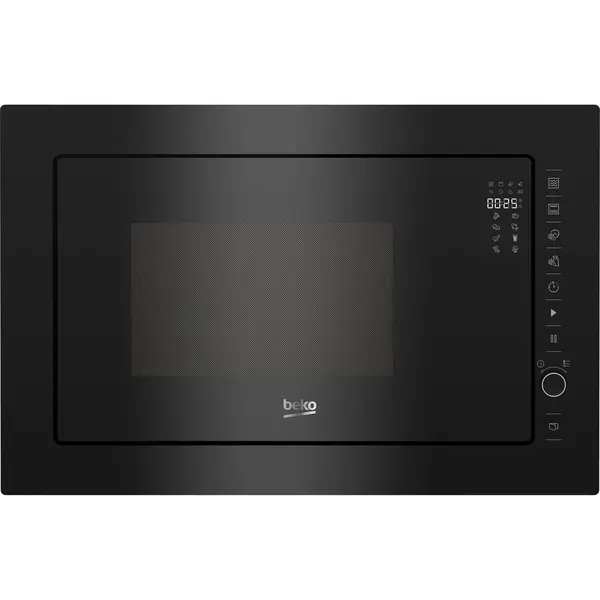 Beko Cuptor cu microunde incorporabil Beko BMGB25333BG, 25 L, 900W, Grill, Negru