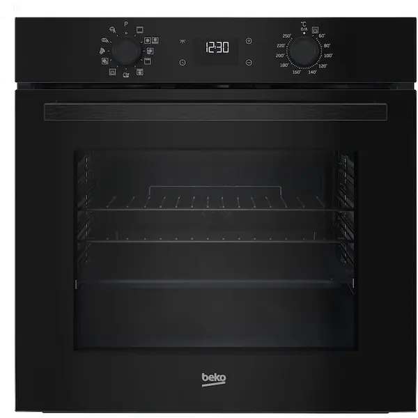 Beko Cuptor incorporabil Beko BBIM7300BC, Clasa A+, Electric, Autocuratare SteamShine, 71 l, Negru