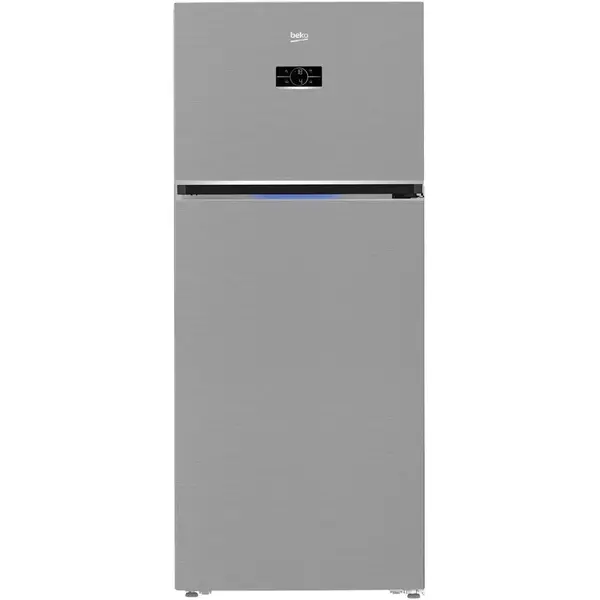 Beko Frigider cu doua usi Beko B5RDNE594ZXB, 557L, Clasa E, H 186 cm, Metal Look