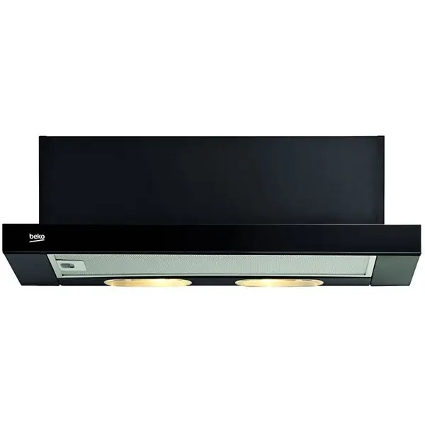 Beko Hota de bucatarie incorporabila Beko CTB6250B , 1 motor 140W, capacitate max. de absorbtie 420 (m3/h), 3 trepte de viteza