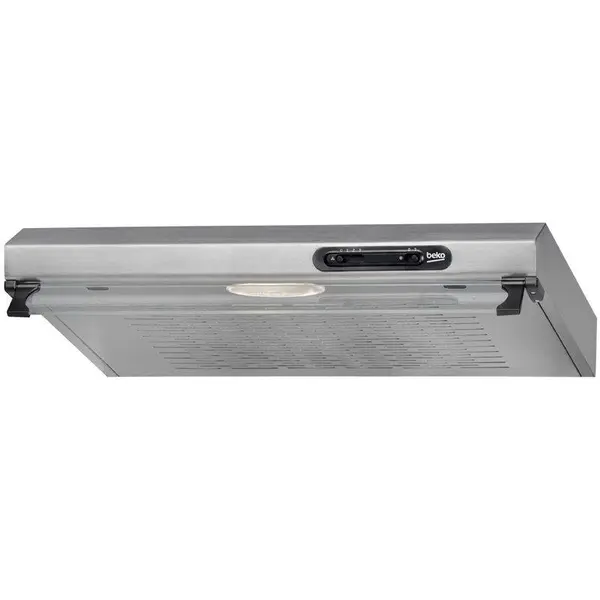 Beko Hota de bucatarie traditionala Beko CFB6310X, 1 motor, putere 108 W, putere absorbtie 125 m3/h, 3 trepte de viteza, Inox